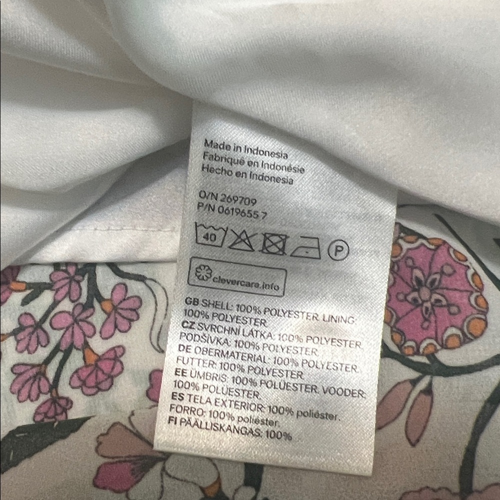 H&M Pink Floral High Low Dress - Picture 6 of 6